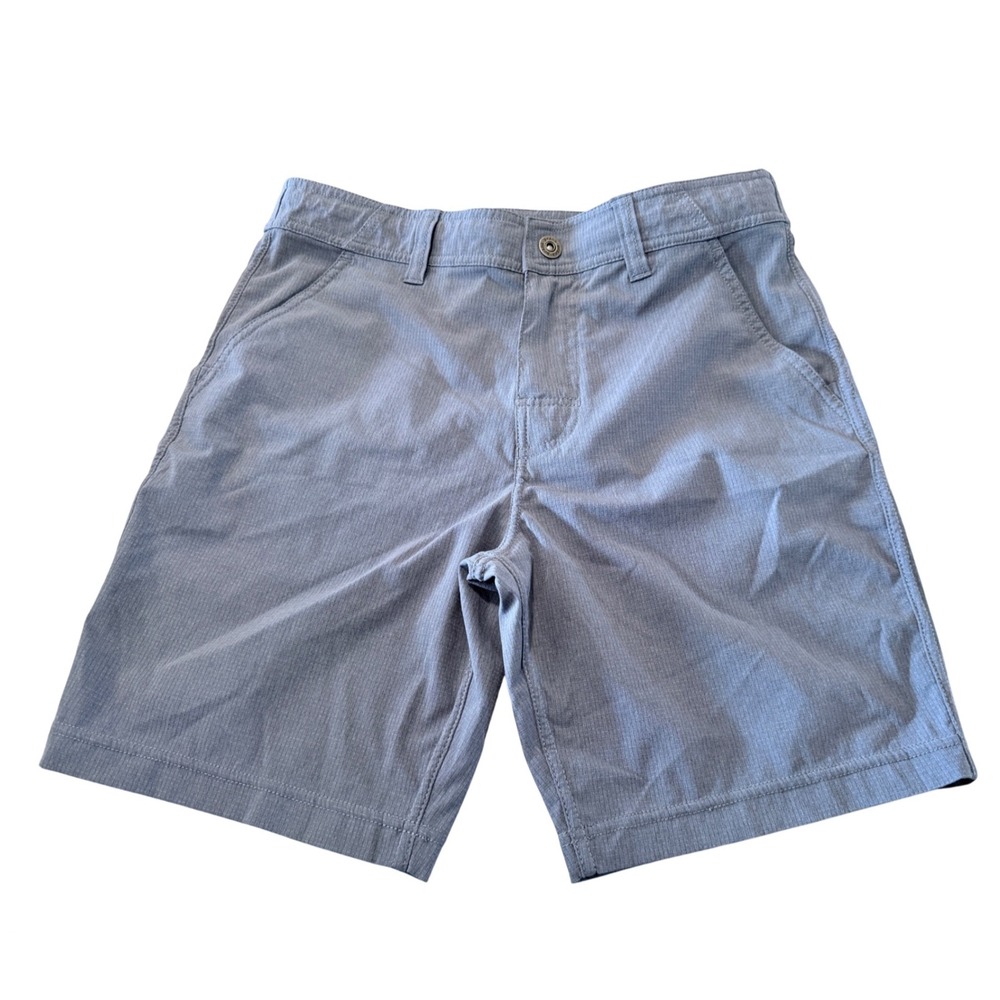 Prana Zion Shorts Mens 30 Blue Grey Stretch Hiking Climbing Outdoor 8 Inseam - Picture 2 of 8